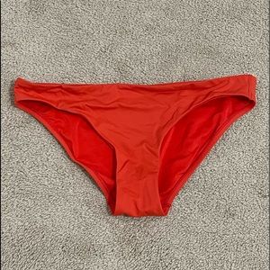 Bright Red Athleta Swim Bottoms